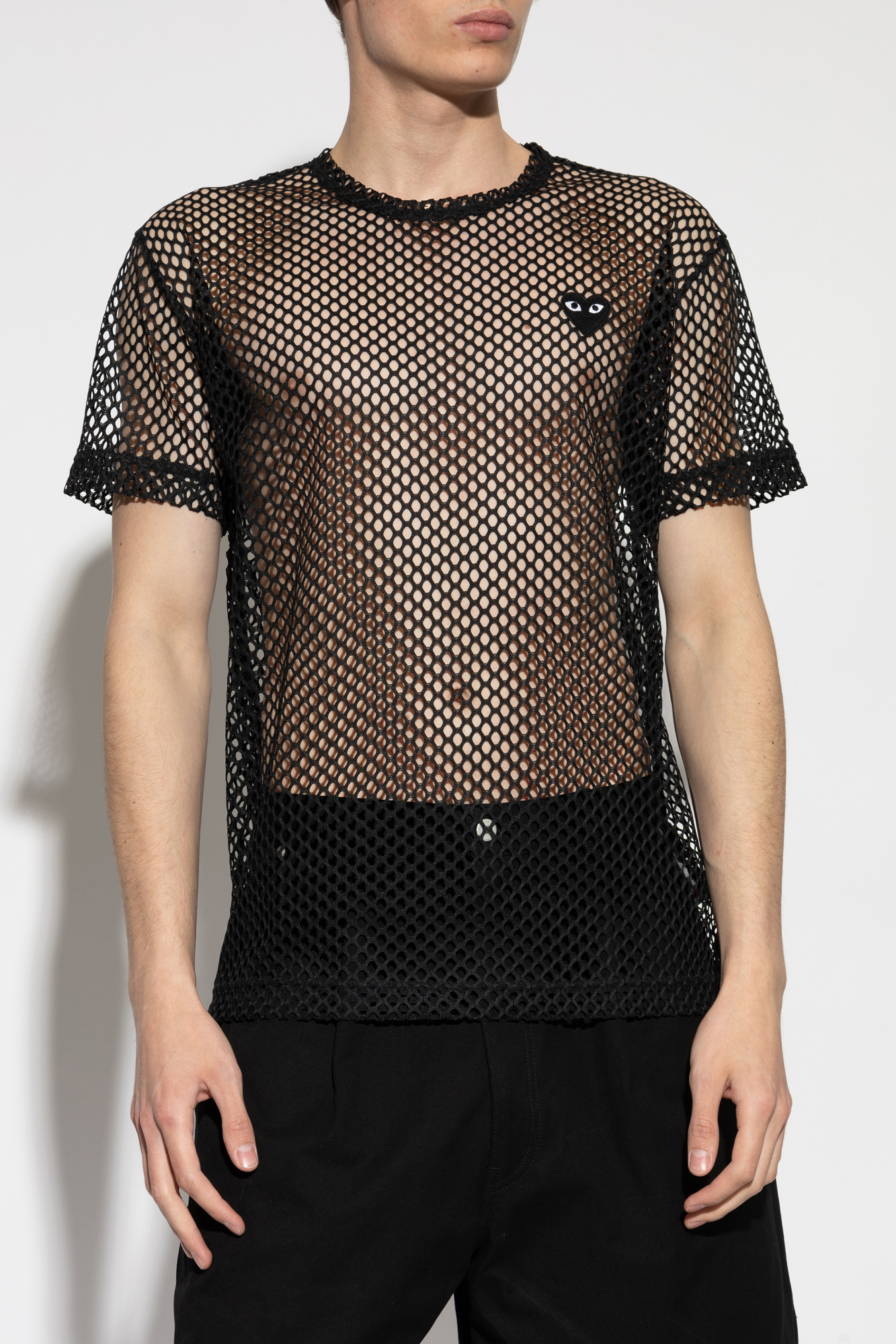 Comme des Garçons Play Transparent t-shirt | Men's | Vitkac